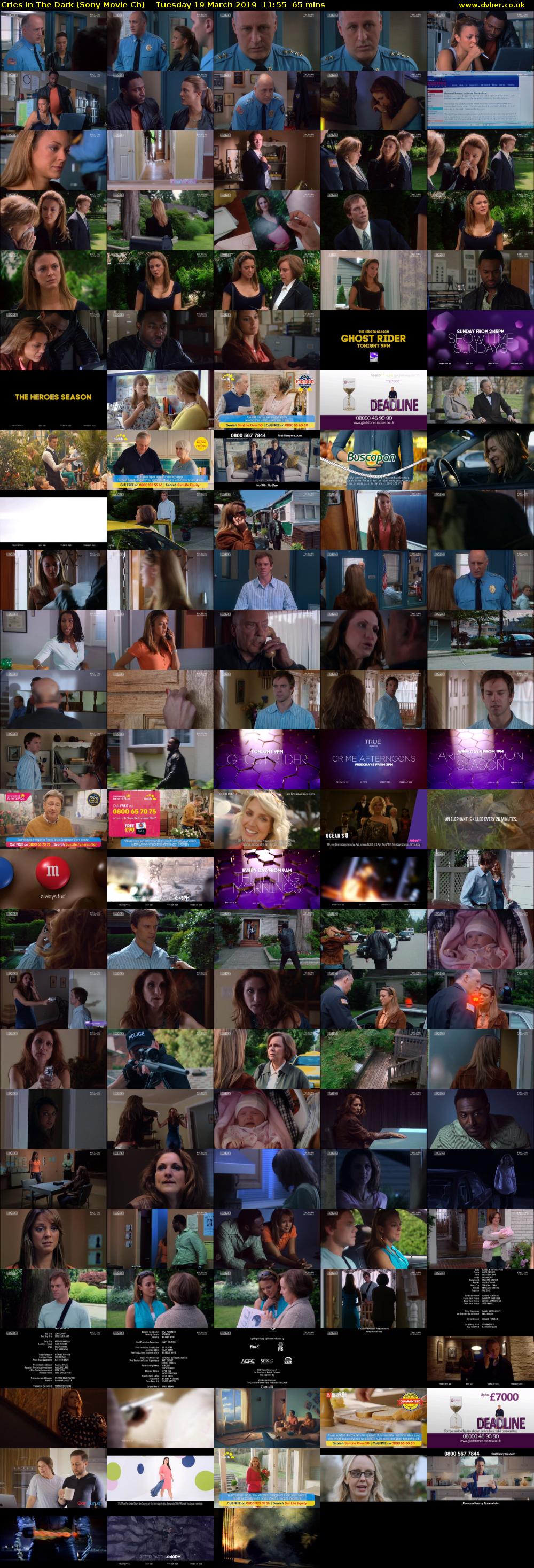 Cries In The Dark (Sony Movie Ch) Tuesday 19 March 2019 11:55 - 13:00