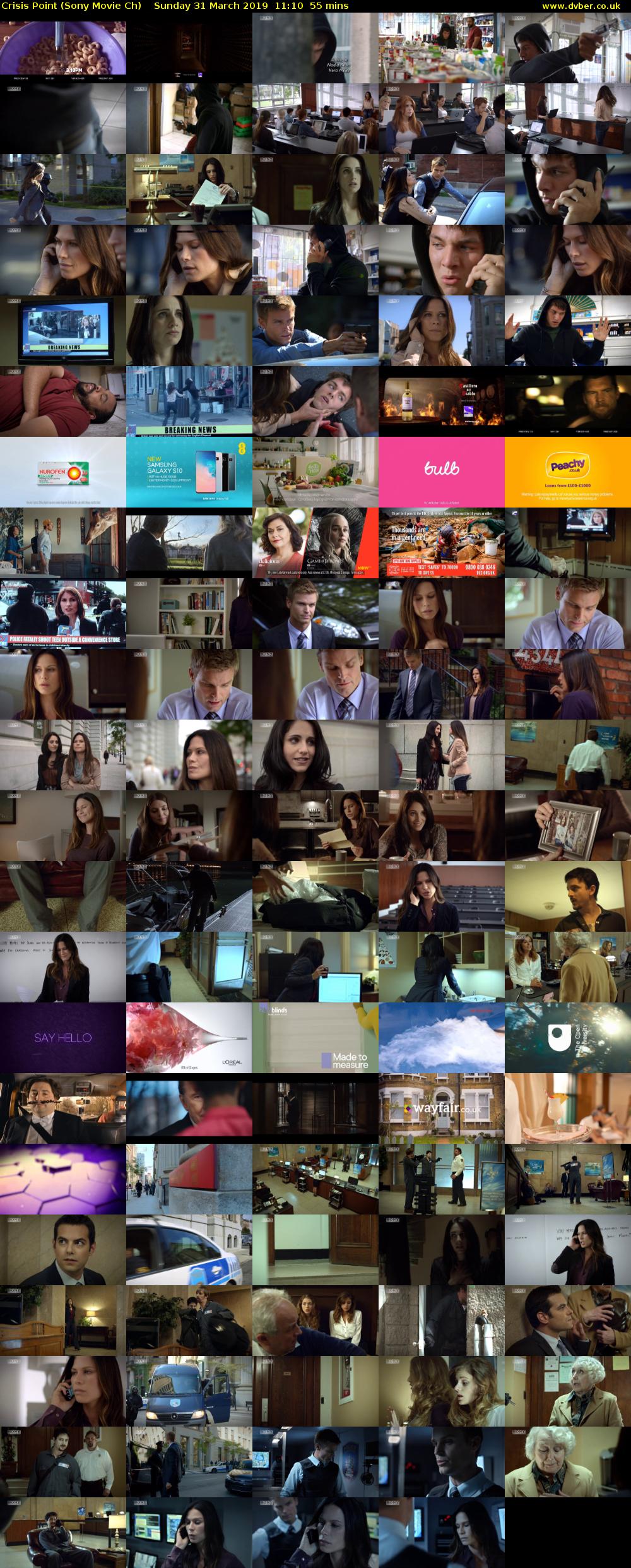 Crisis Point (Sony Movie Ch) Sunday 31 March 2019 11:10 - 12:05