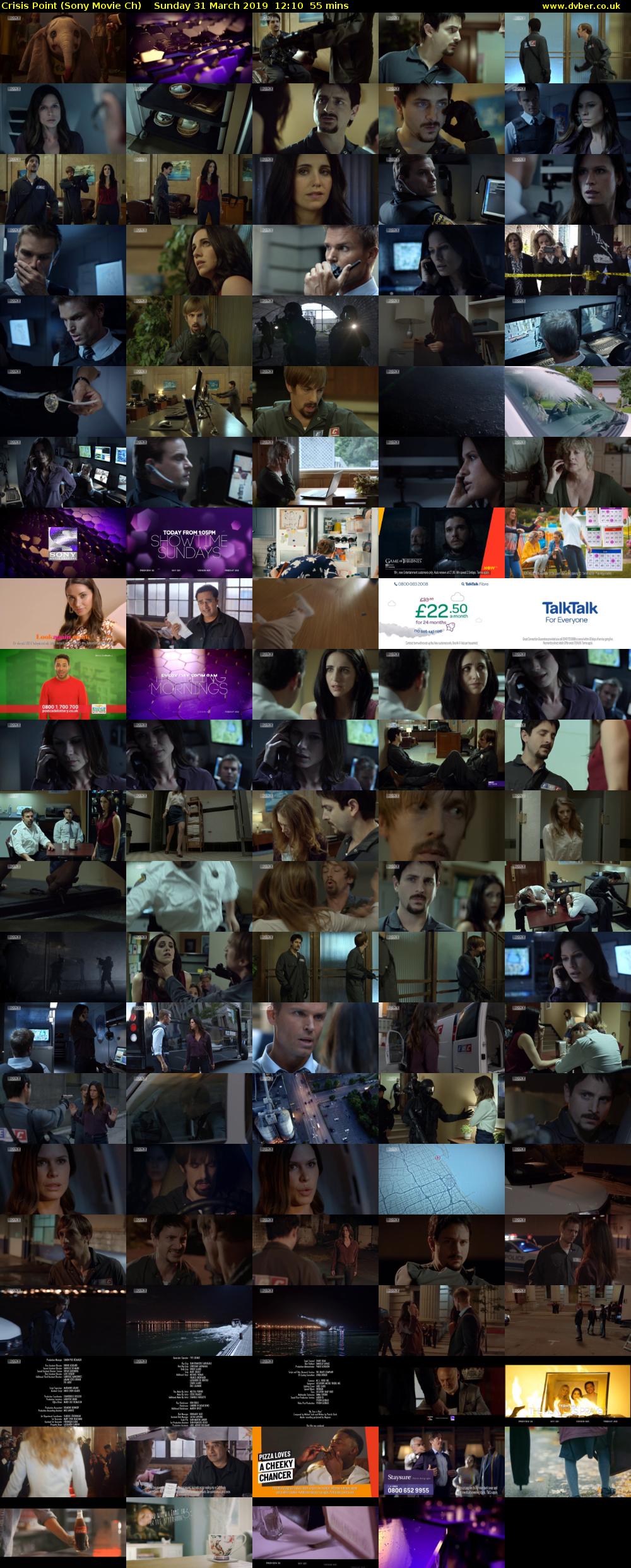 Crisis Point (Sony Movie Ch) Sunday 31 March 2019 12:10 - 13:05