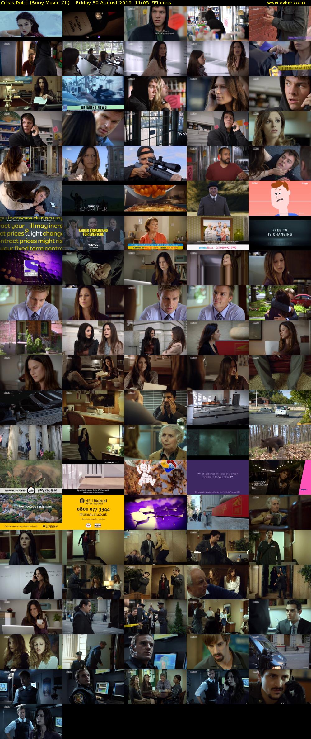 Crisis Point (Sony Movie Ch) Friday 30 August 2019 11:05 - 12:00