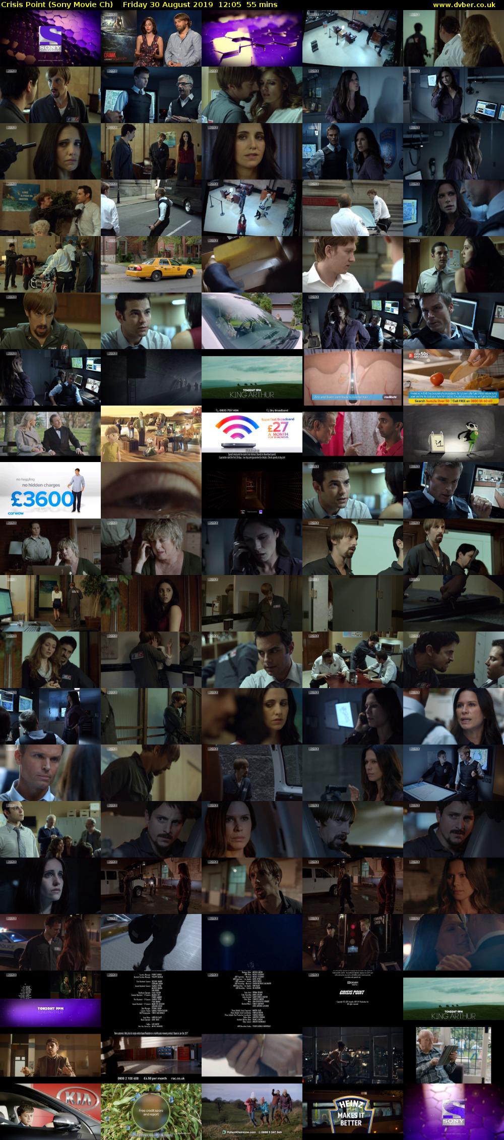 Crisis Point (Sony Movie Ch) Friday 30 August 2019 12:05 - 13:00