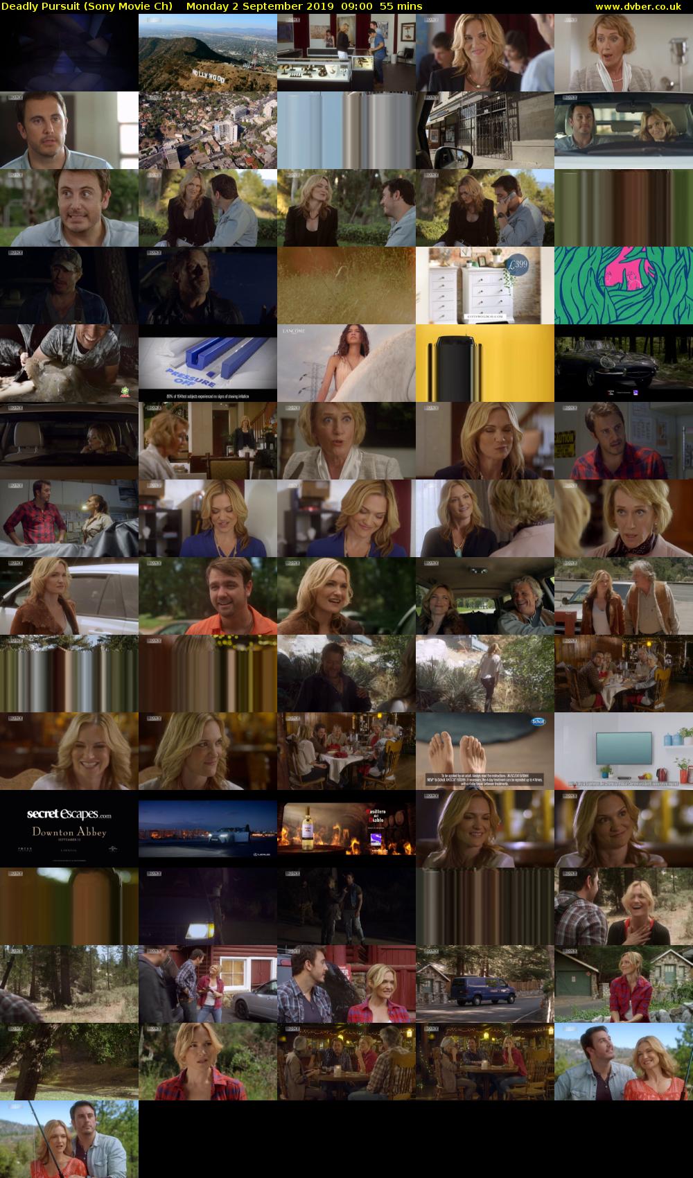 Deadly Pursuit (Sony Movie Ch) Monday 2 September 2019 09:00 - 09:55