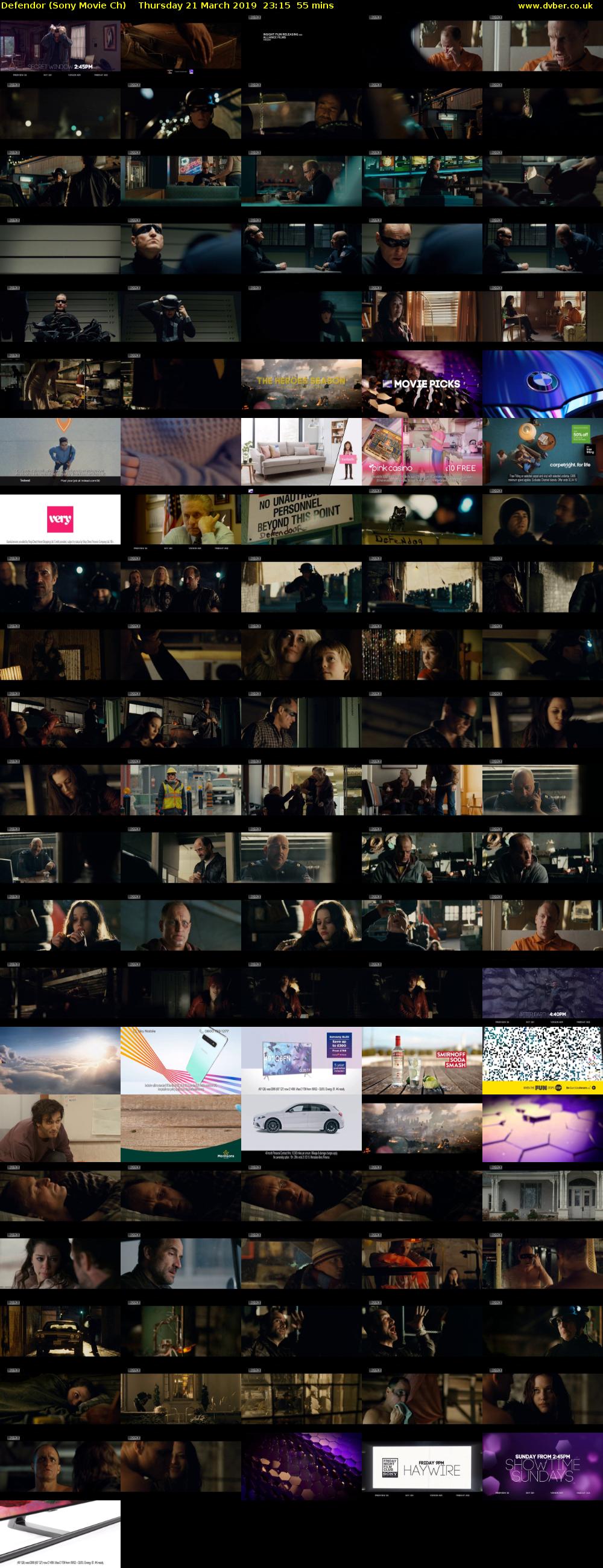 Defendor (Sony Movie Ch) Thursday 21 March 2019 23:15 - 00:10