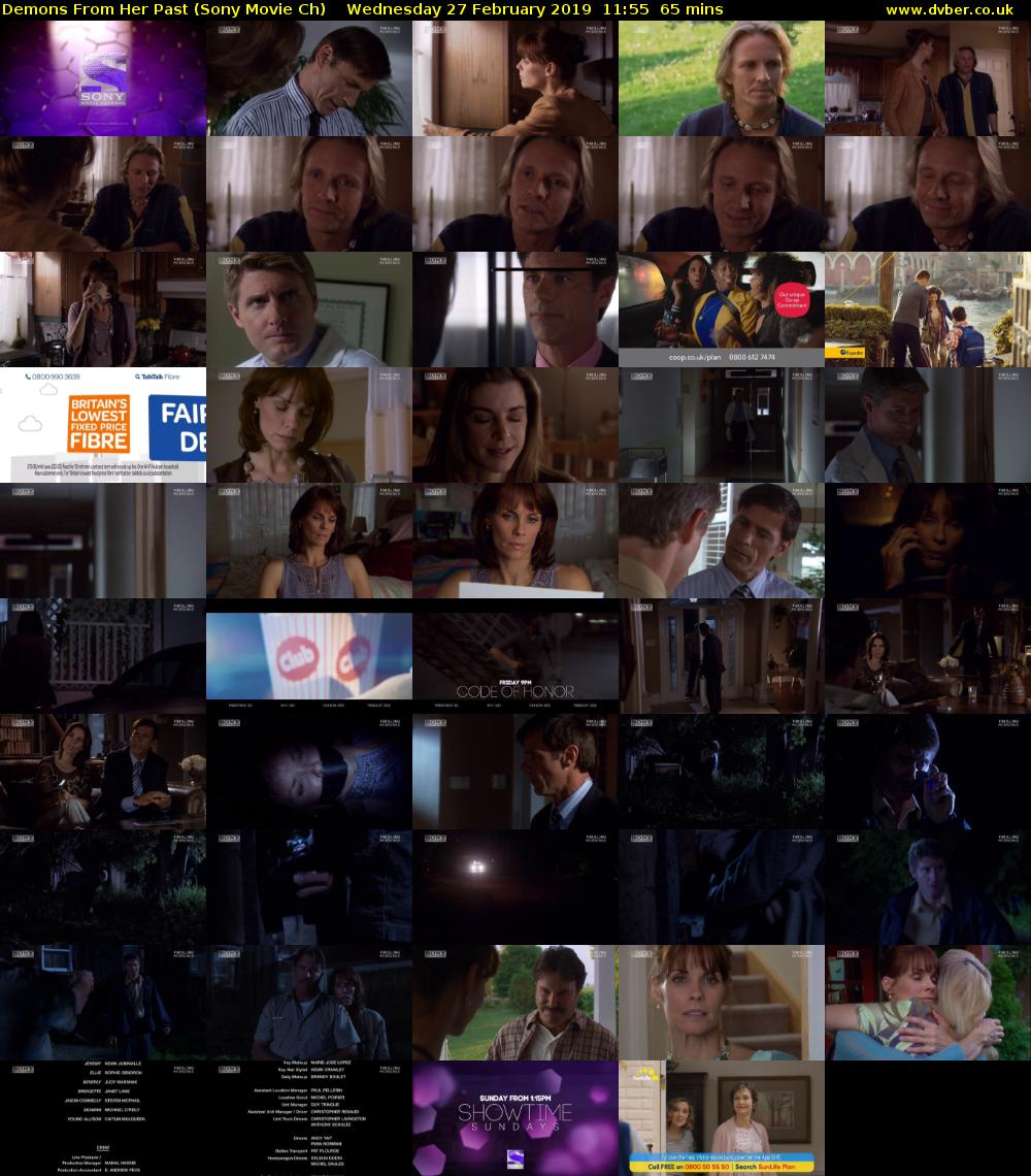 Demons From Her Past (Sony Movie Ch) Wednesday 27 February 2019 11:55 - 13:00
