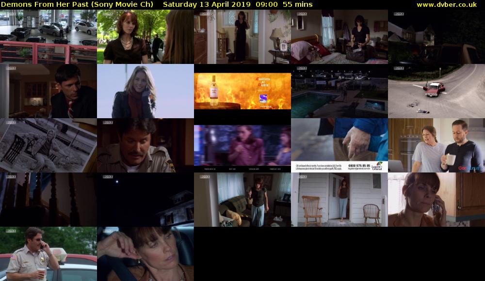 Demons From Her Past (Sony Movie Ch) Saturday 13 April 2019 09:00 - 09:55