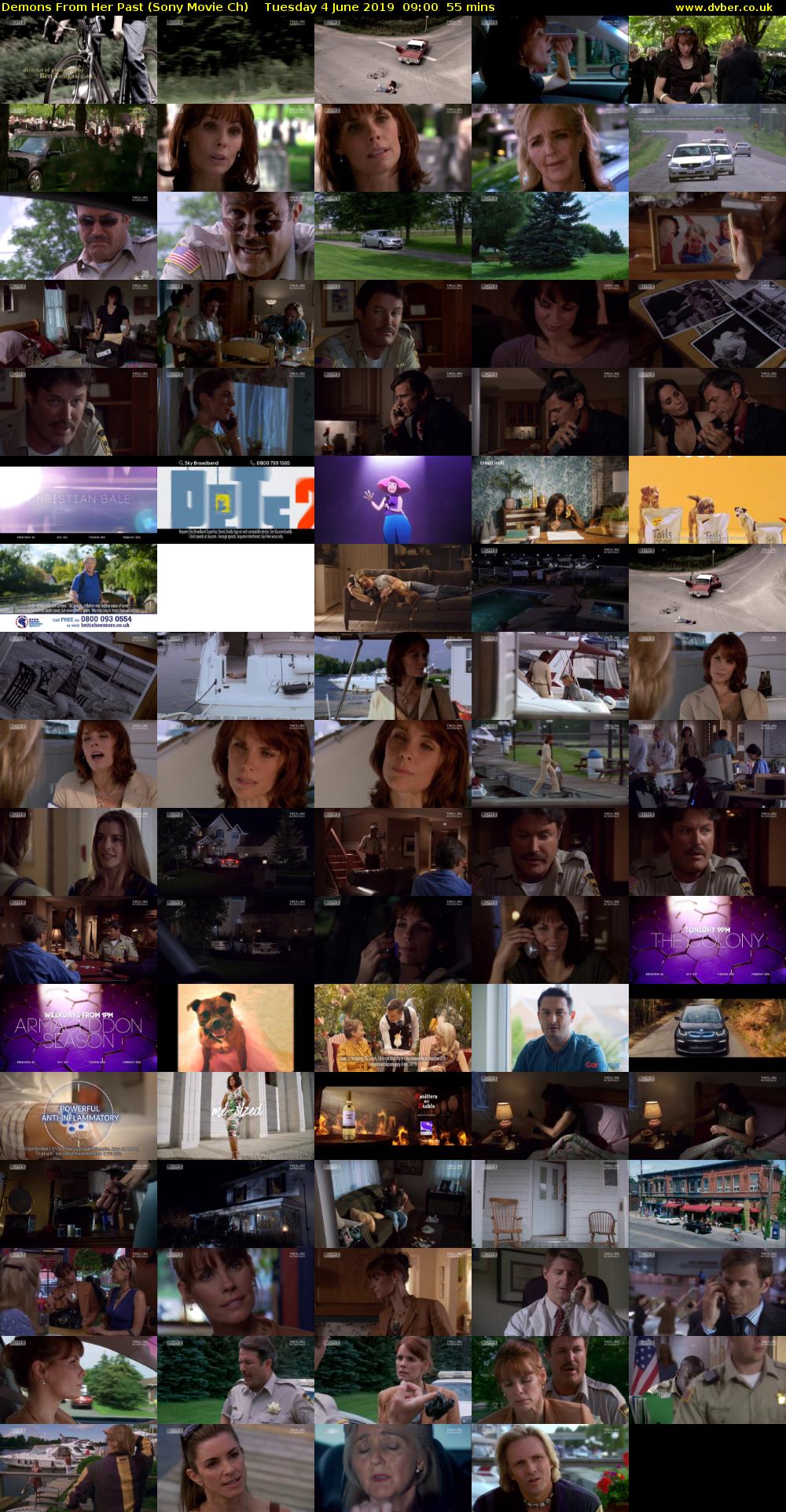 Demons From Her Past (Sony Movie Ch) Tuesday 4 June 2019 09:00 - 09:55