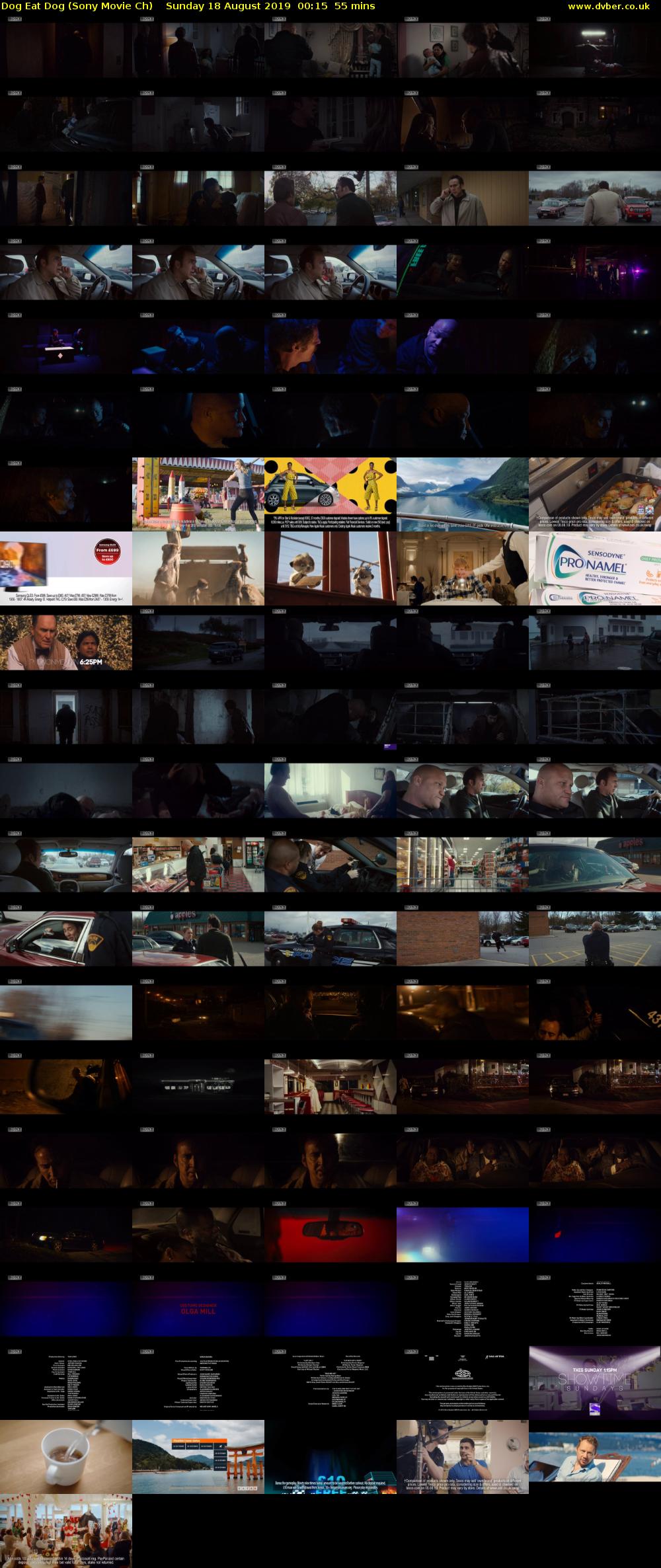 Dog Eat Dog (Sony Movie Ch) Sunday 18 August 2019 00:15 - 01:10