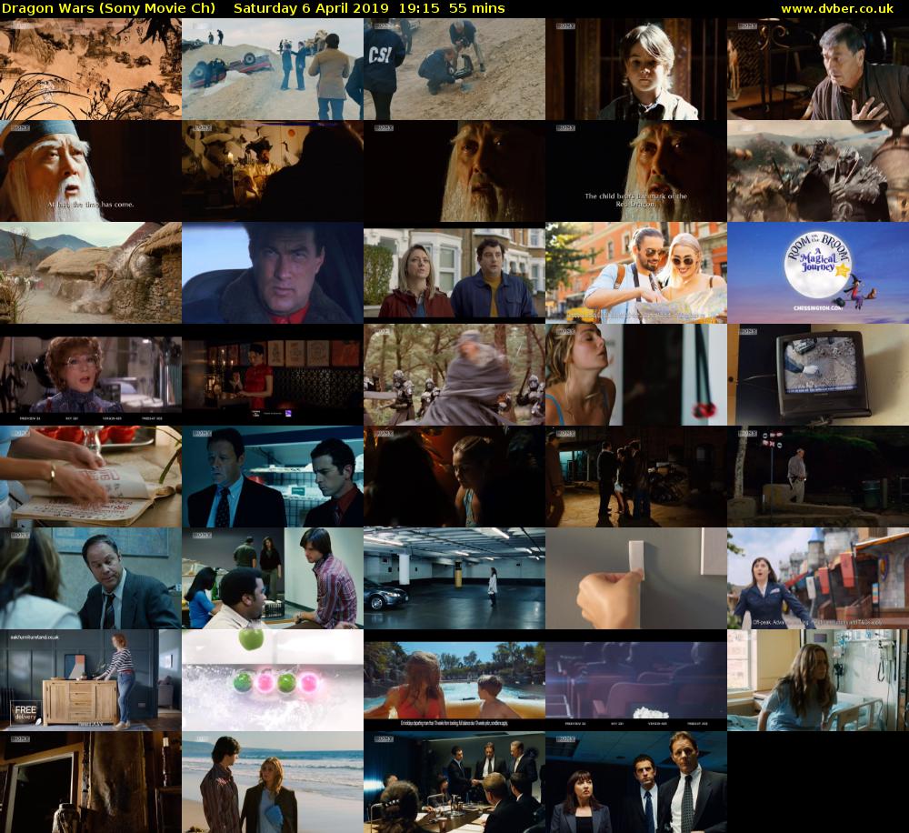 Dragon Wars (Sony Movie Ch) Saturday 6 April 2019 19:15 - 20:10