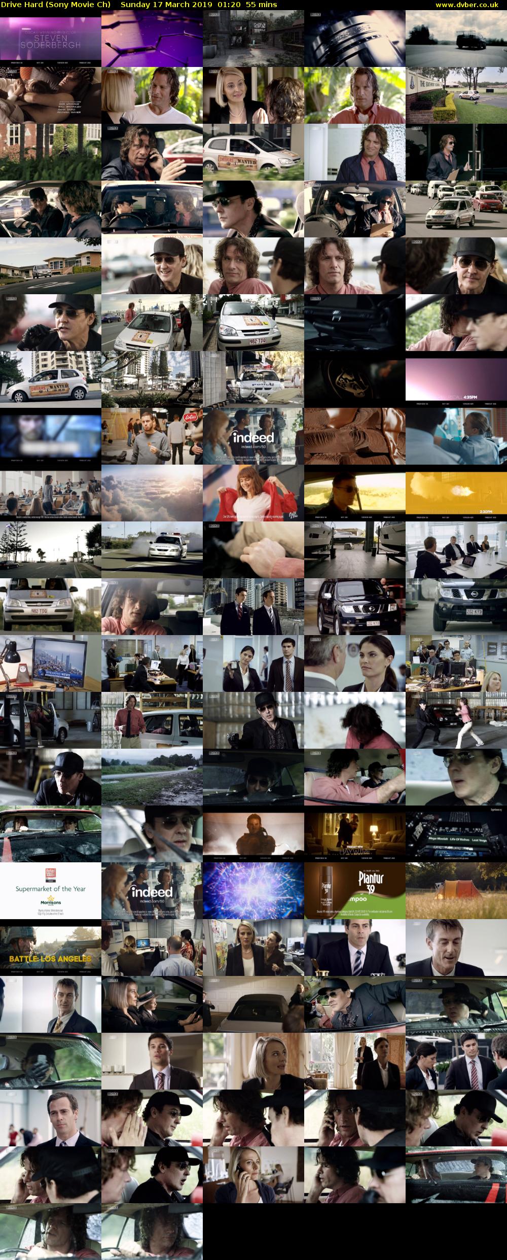 Drive Hard (Sony Movie Ch) Sunday 17 March 2019 01:20 - 02:15