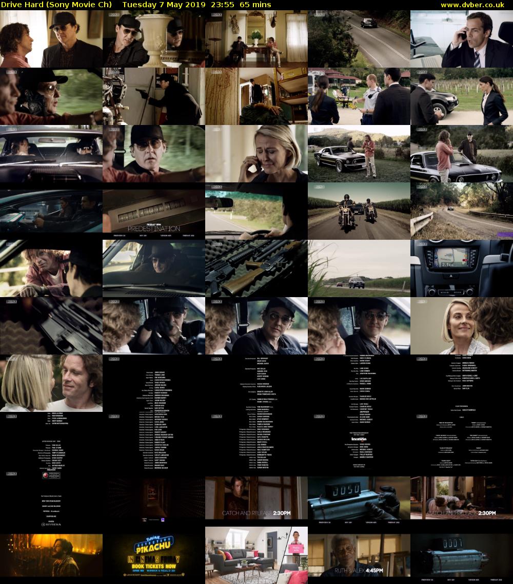 Drive Hard (Sony Movie Ch) Tuesday 7 May 2019 23:55 - 01:00