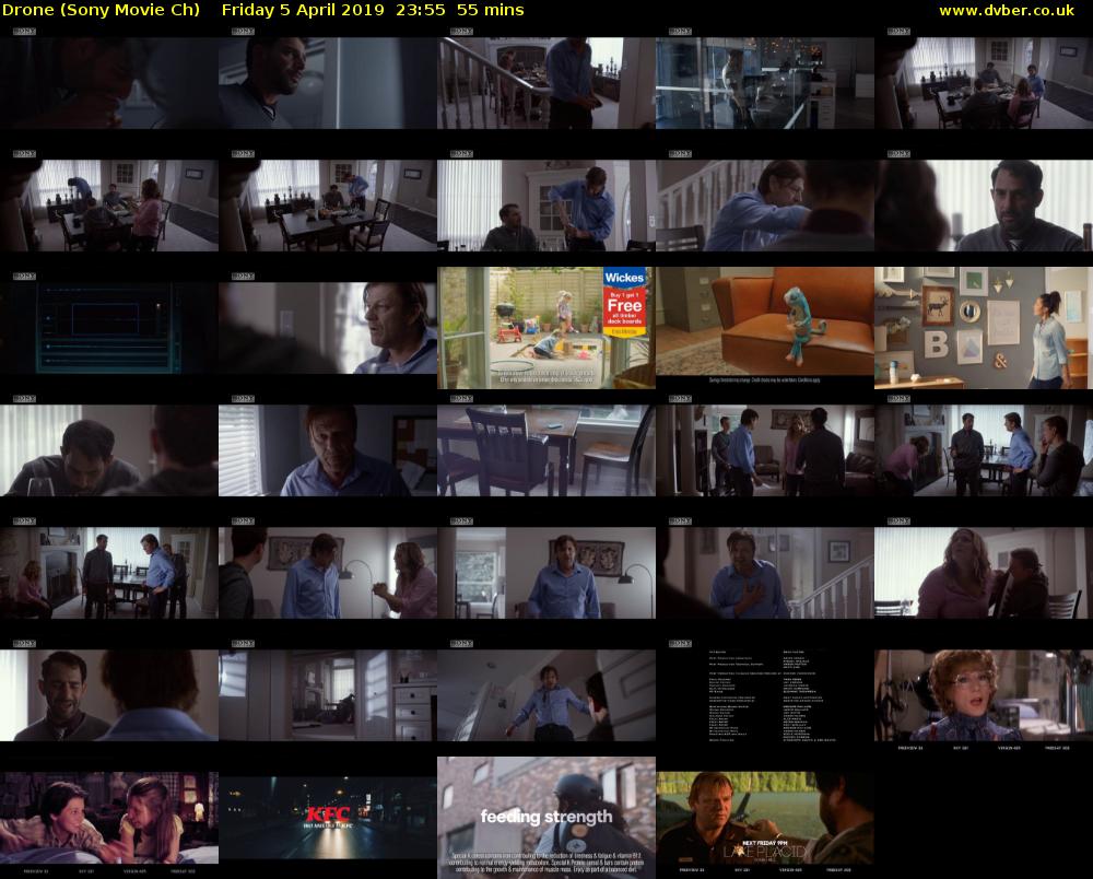 Drone (Sony Movie Ch) Friday 5 April 2019 23:55 - 00:50