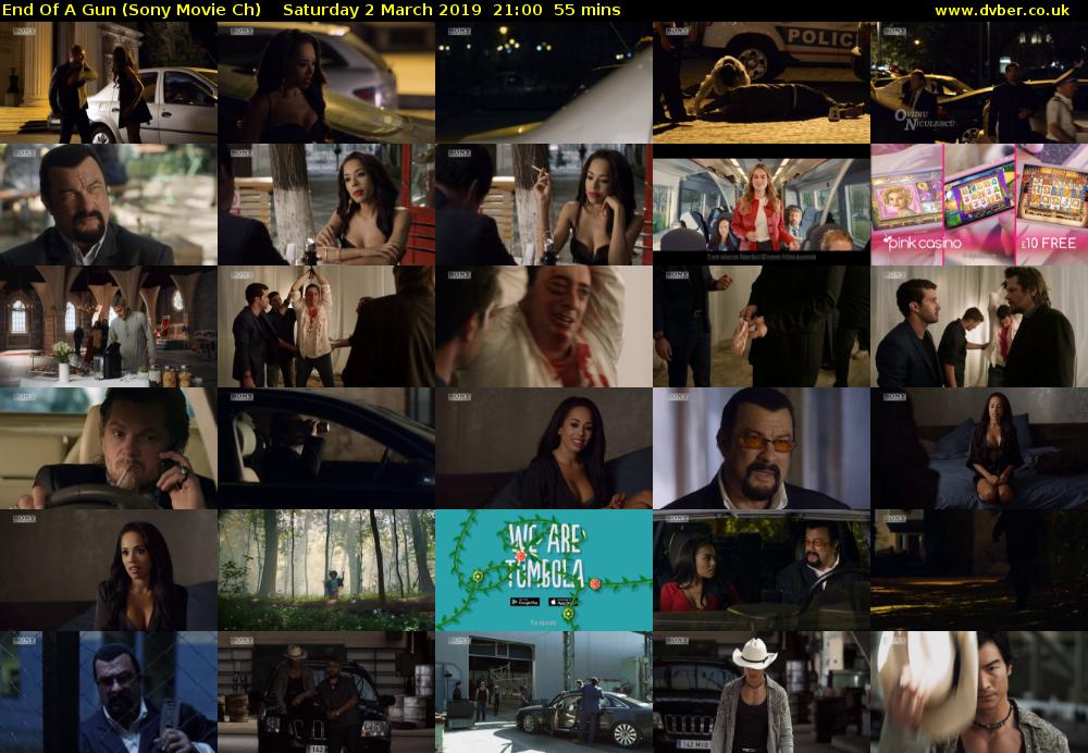 End Of A Gun (Sony Movie Ch) Saturday 2 March 2019 21:00 - 21:55
