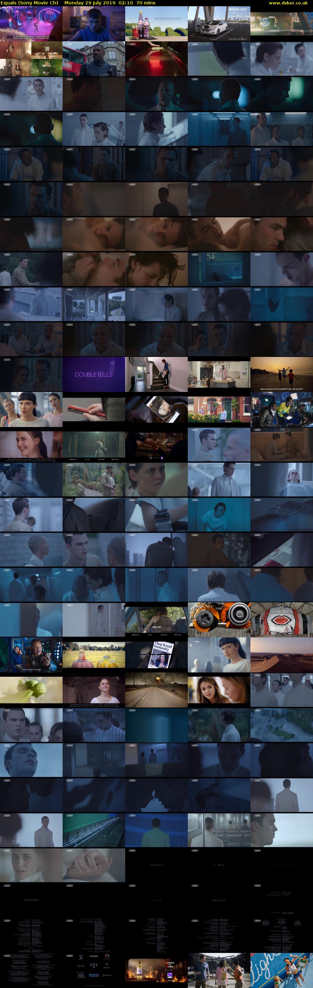 Equals (Sony Movie Ch) Monday 29 July 2019 02:10 - 03:20