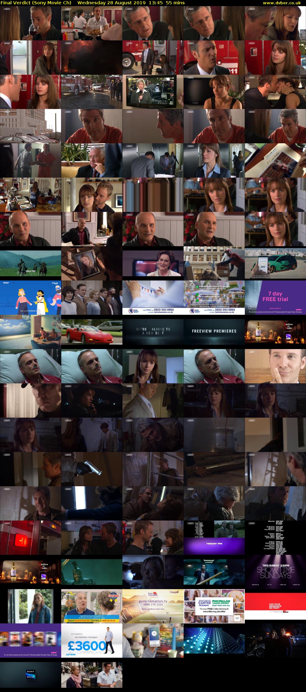 Final Verdict (Sony Movie Ch) Wednesday 28 August 2019 13:45 - 14:40