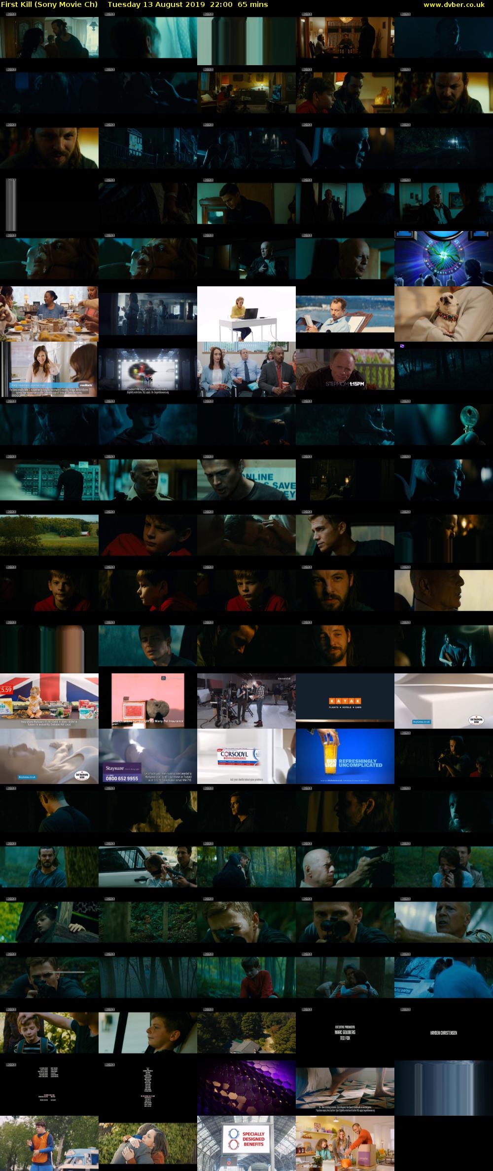 First Kill (Sony Movie Ch) Tuesday 13 August 2019 22:00 - 23:05
