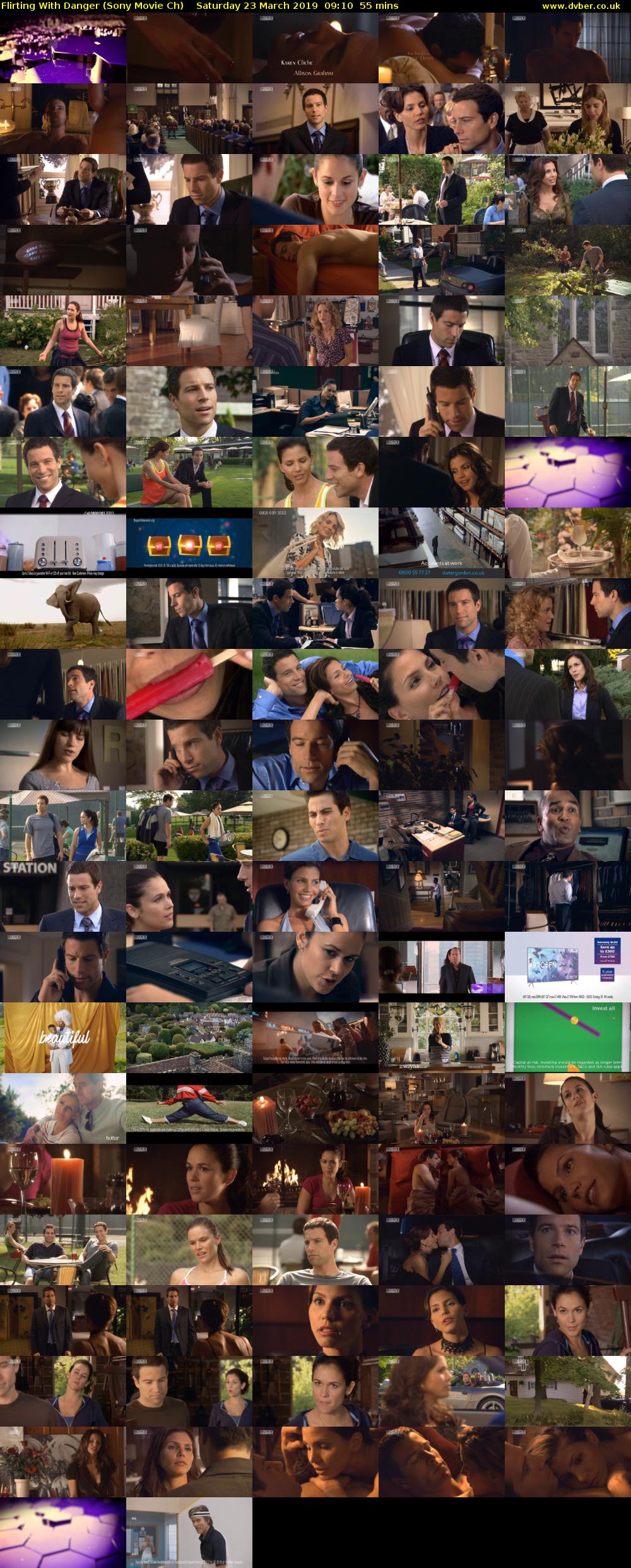Flirting With Danger (Sony Movie Ch) Saturday 23 March 2019 09:10 - 10:05