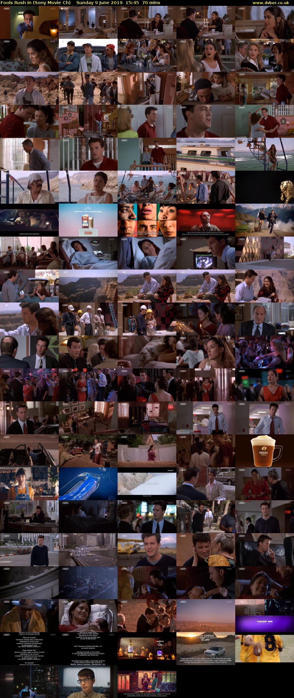 Fools Rush In (Sony Movie Ch) Sunday 9 June 2019 15:45 - 16:55