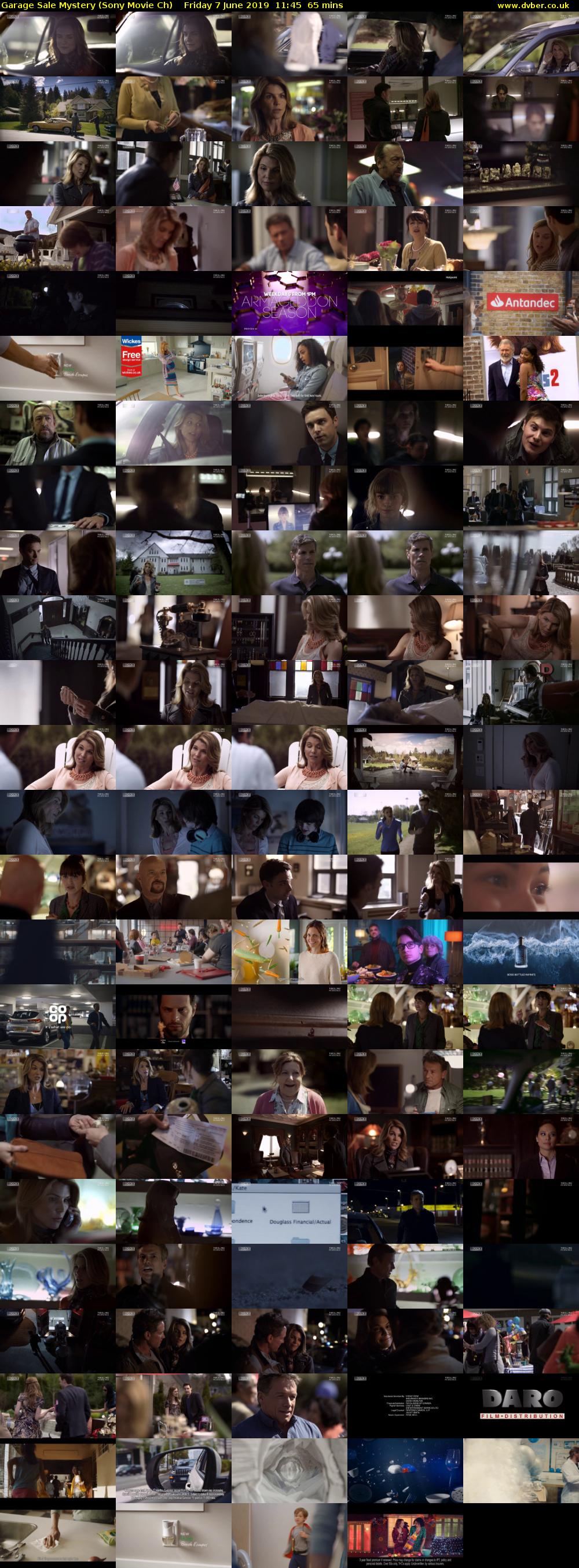 Garage Sale Mystery (Sony Movie Ch) Friday 7 June 2019 11:45 - 12:50