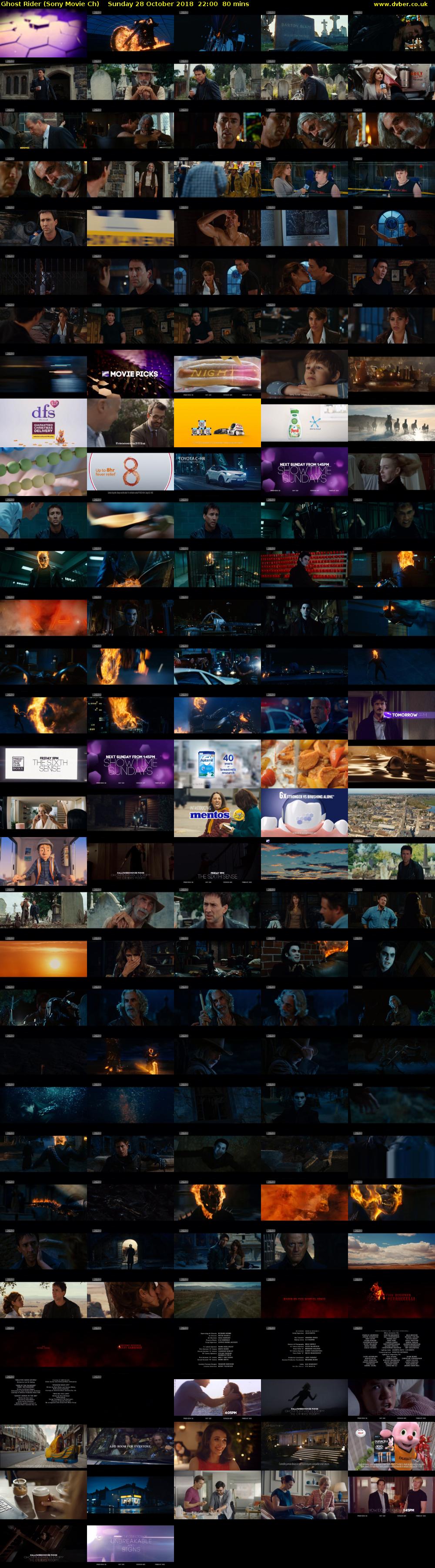 Ghost Rider (Sony Movie Ch) Sunday 28 October 2018 22:00 - 23:20