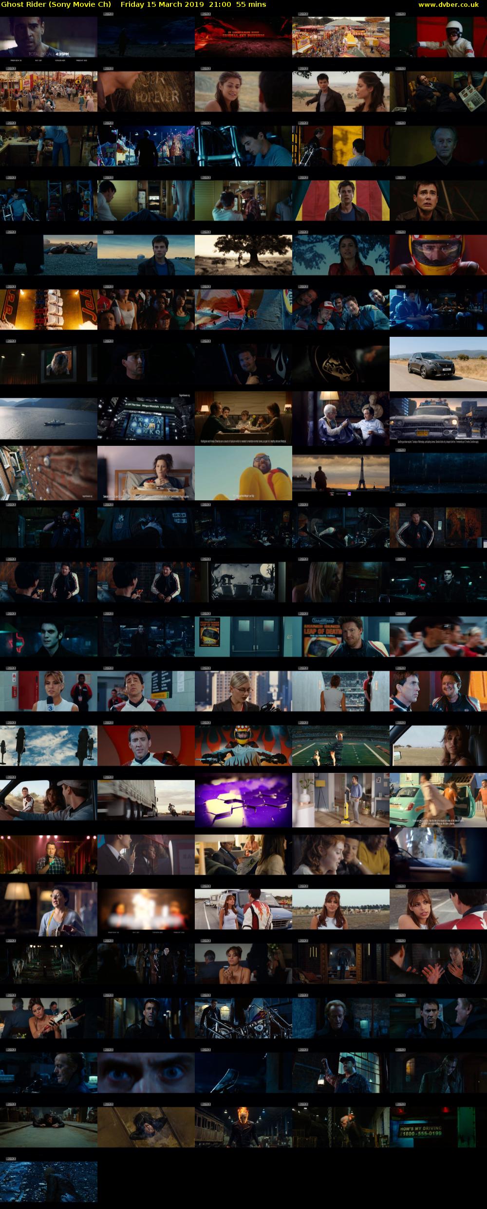 Ghost Rider (Sony Movie Ch) Friday 15 March 2019 21:00 - 21:55