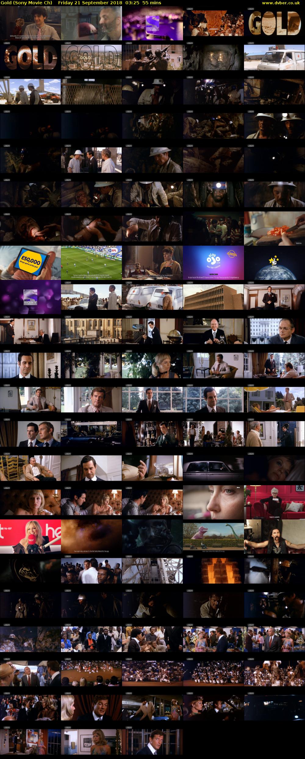 Gold (Sony Movie Ch) Friday 21 September 2018 03:25 - 04:20