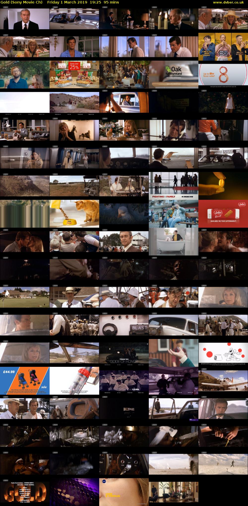 Gold (Sony Movie Ch) Friday 1 March 2019 19:25 - 21:00