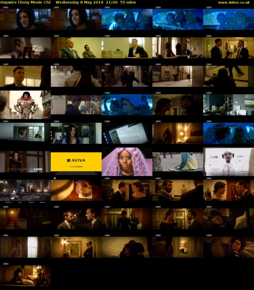 Haywire (Sony Movie Ch) Wednesday 8 May 2019 21:00 - 21:55