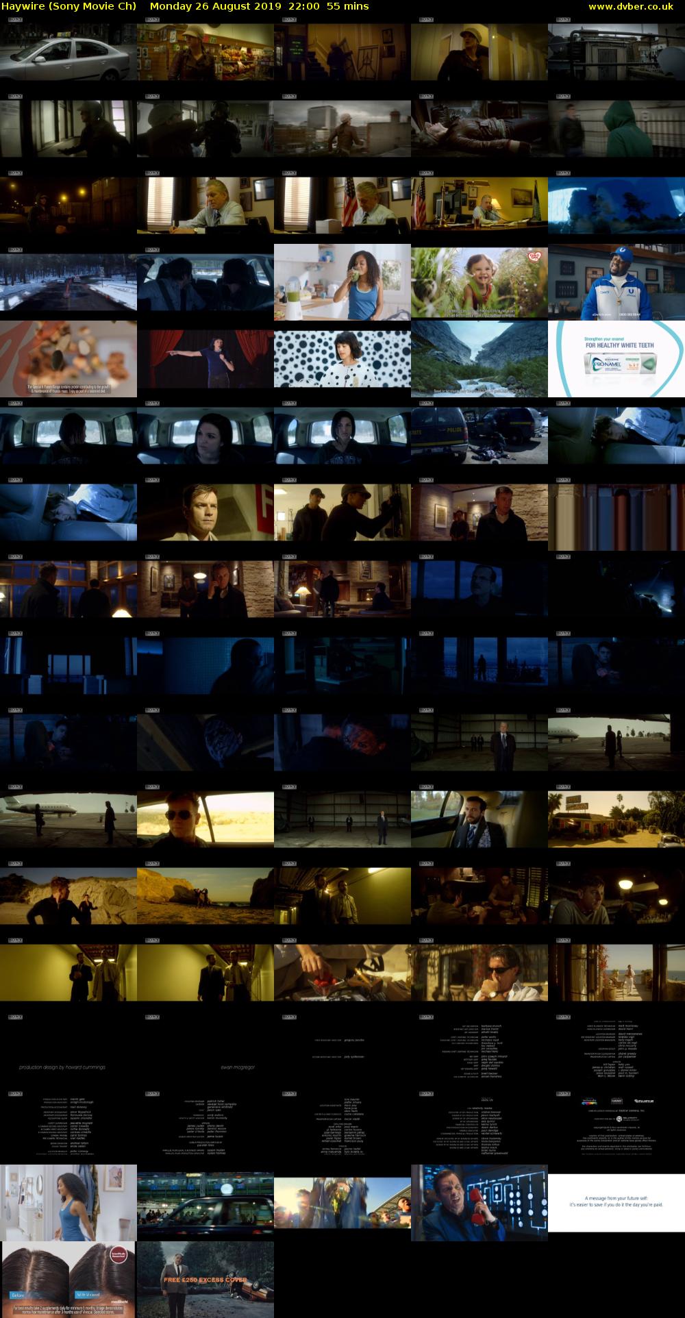 Haywire (Sony Movie Ch) Monday 26 August 2019 22:00 - 22:55