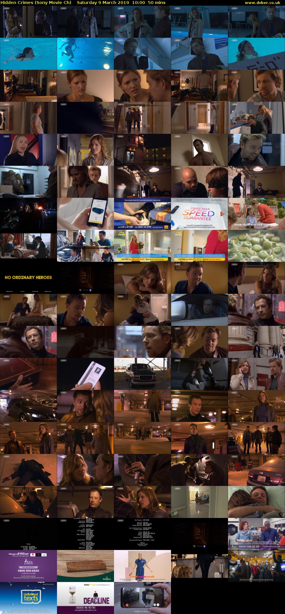 Hidden Crimes (Sony Movie Ch) Saturday 9 March 2019 10:00 - 10:50