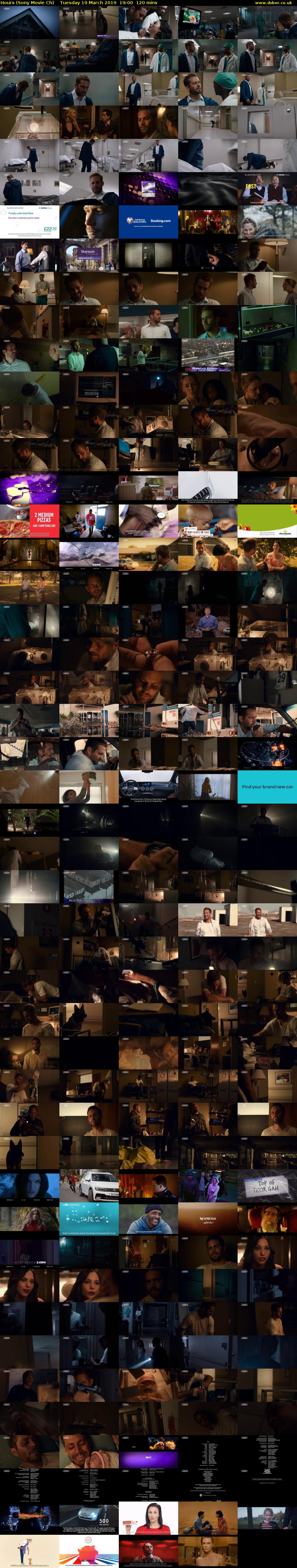 Hours (Sony Movie Ch) Tuesday 19 March 2019 19:00 - 21:00