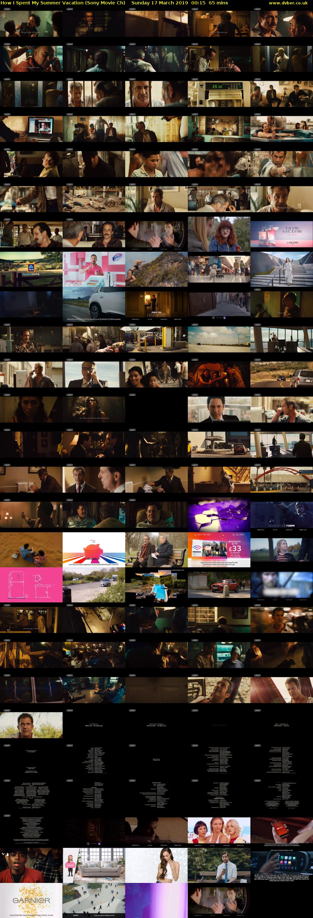 How I Spent My Summer Vacation (Sony Movie Ch) Sunday 17 March 2019 00:15 - 01:20