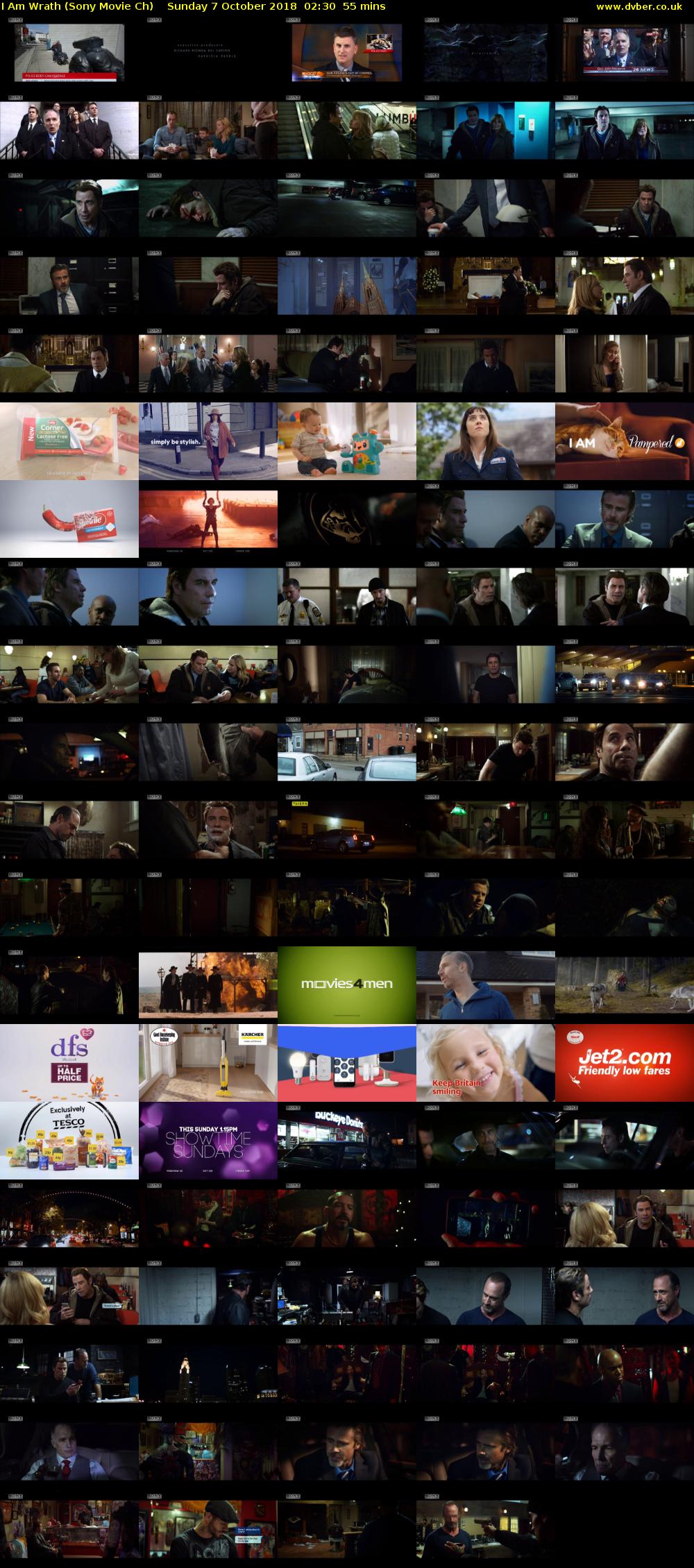 I Am Wrath (Sony Movie Ch) Sunday 7 October 2018 02:30 - 03:25