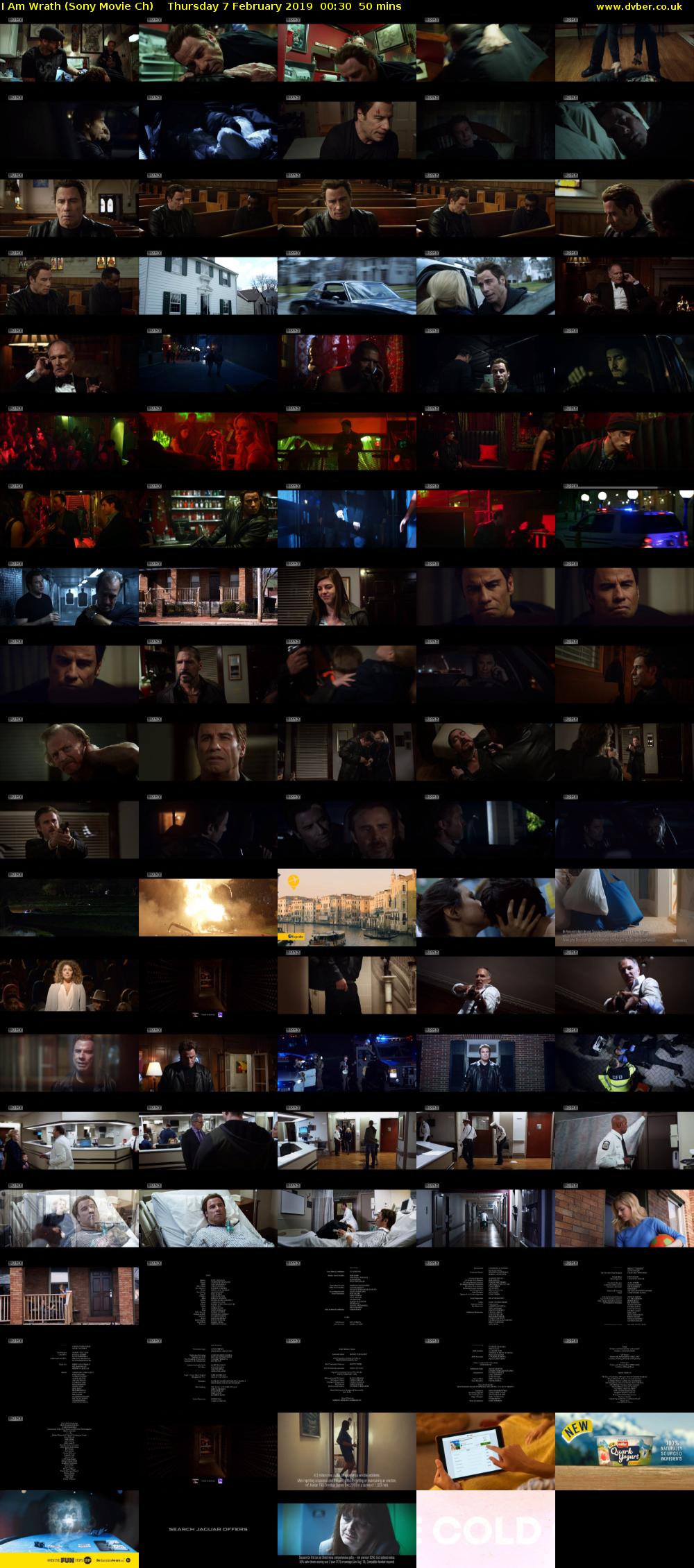 I Am Wrath (Sony Movie Ch) Thursday 7 February 2019 00:30 - 01:20