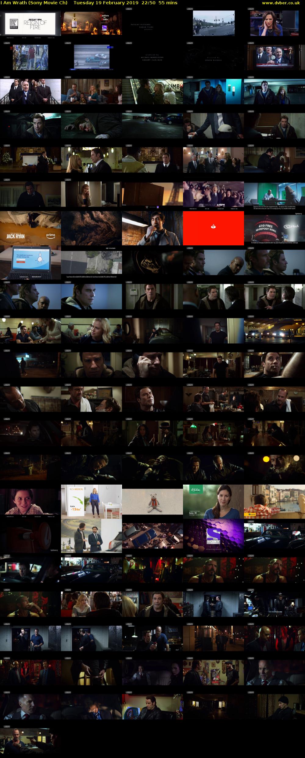 I Am Wrath (Sony Movie Ch) Tuesday 19 February 2019 22:50 - 23:45