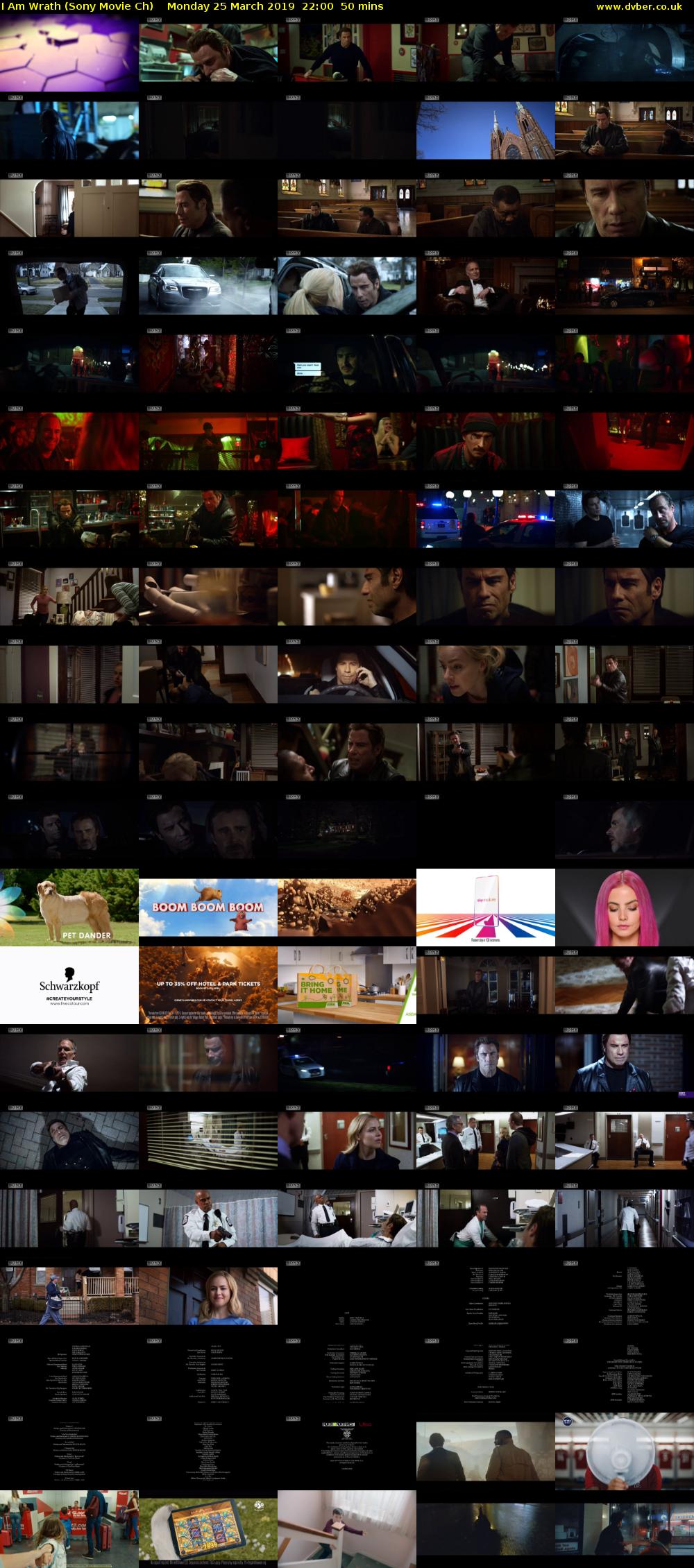 I Am Wrath (Sony Movie Ch) Monday 25 March 2019 22:00 - 22:50