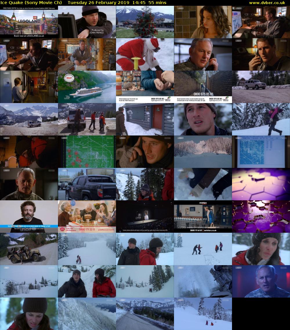 Ice Quake (Sony Movie Ch) Tuesday 26 February 2019 14:45 - 15:40