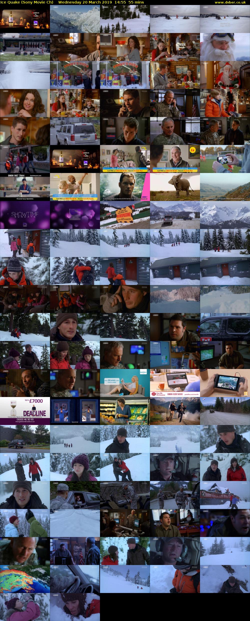 Ice Quake (Sony Movie Ch) Wednesday 20 March 2019 14:55 - 15:50