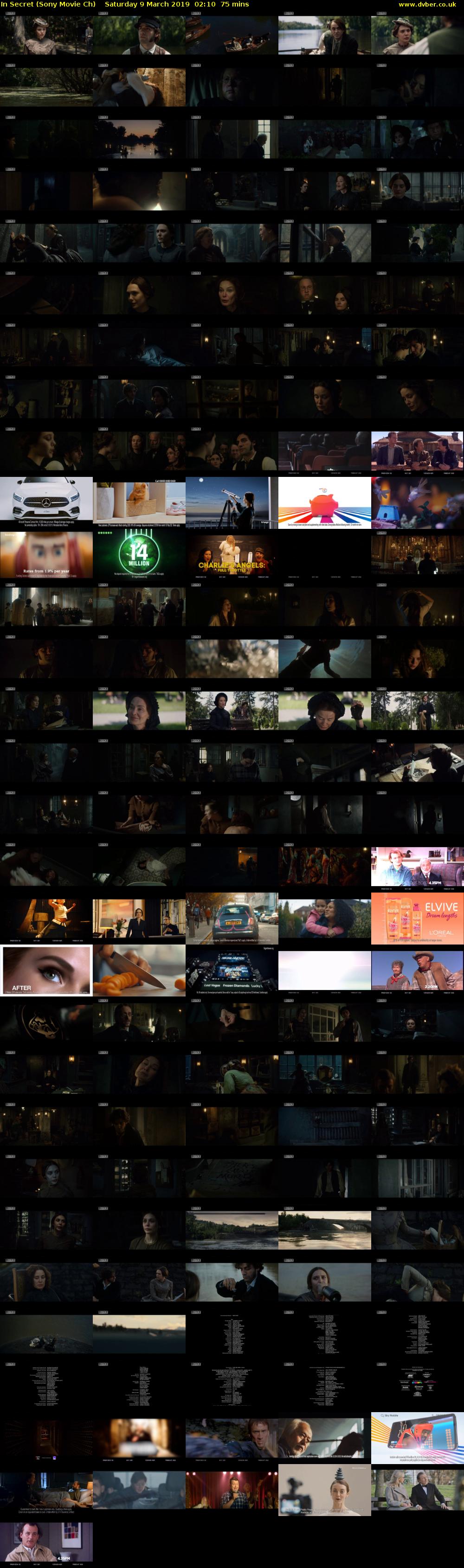In Secret (Sony Movie Ch) Saturday 9 March 2019 02:10 - 03:25