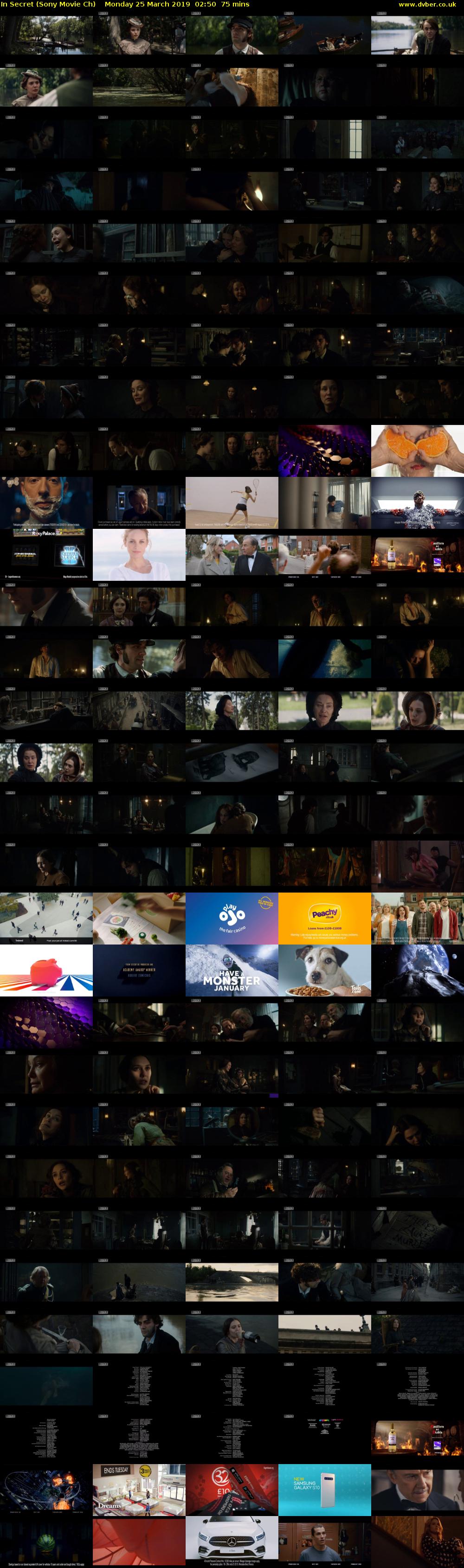 In Secret (Sony Movie Ch) Monday 25 March 2019 02:50 - 04:05