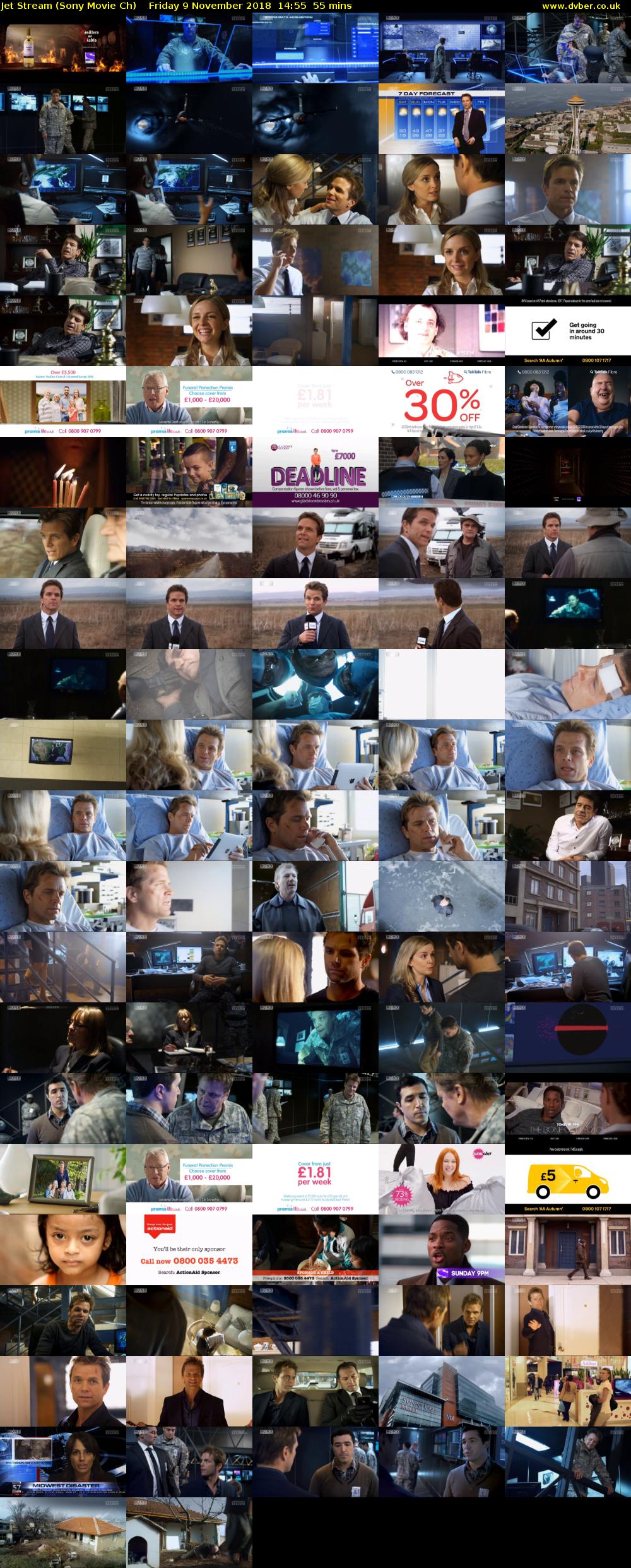 Jet Stream (Sony Movie Ch) Friday 9 November 2018 14:55 - 15:50