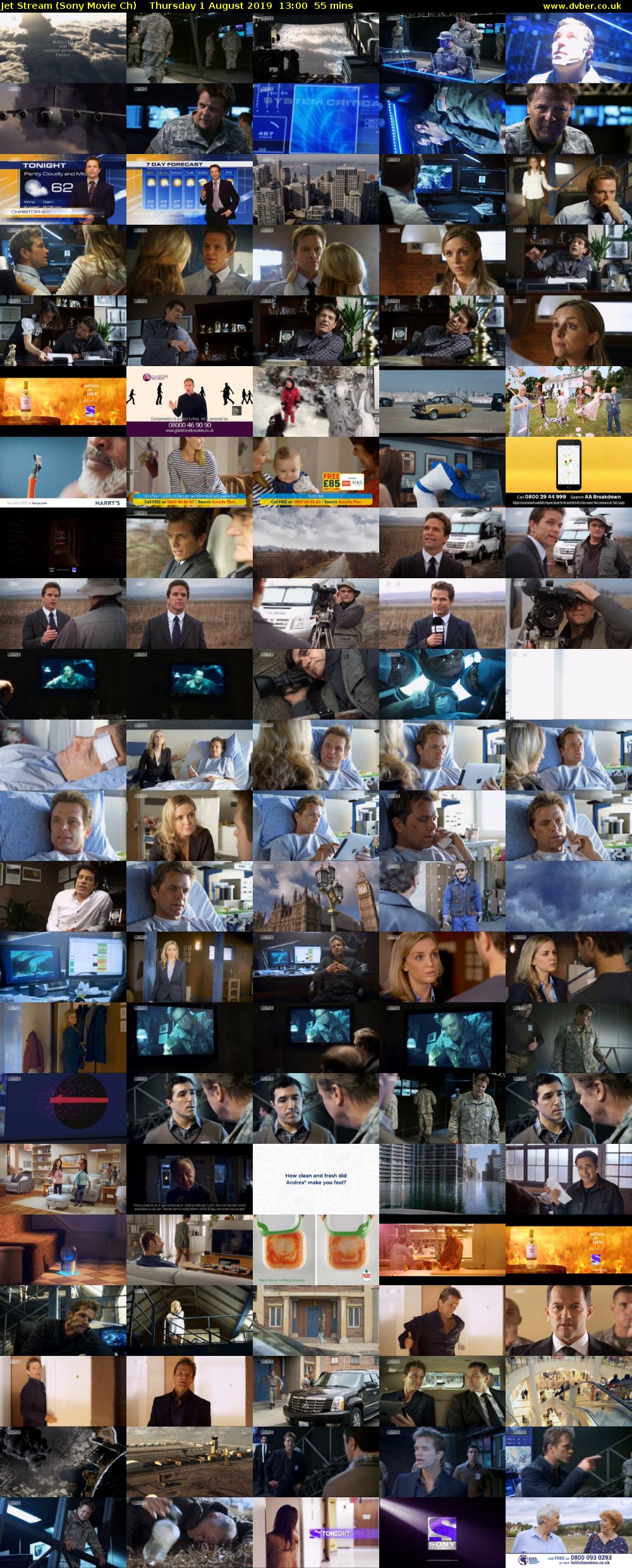 Jet Stream (Sony Movie Ch) Thursday 1 August 2019 13:00 - 13:55