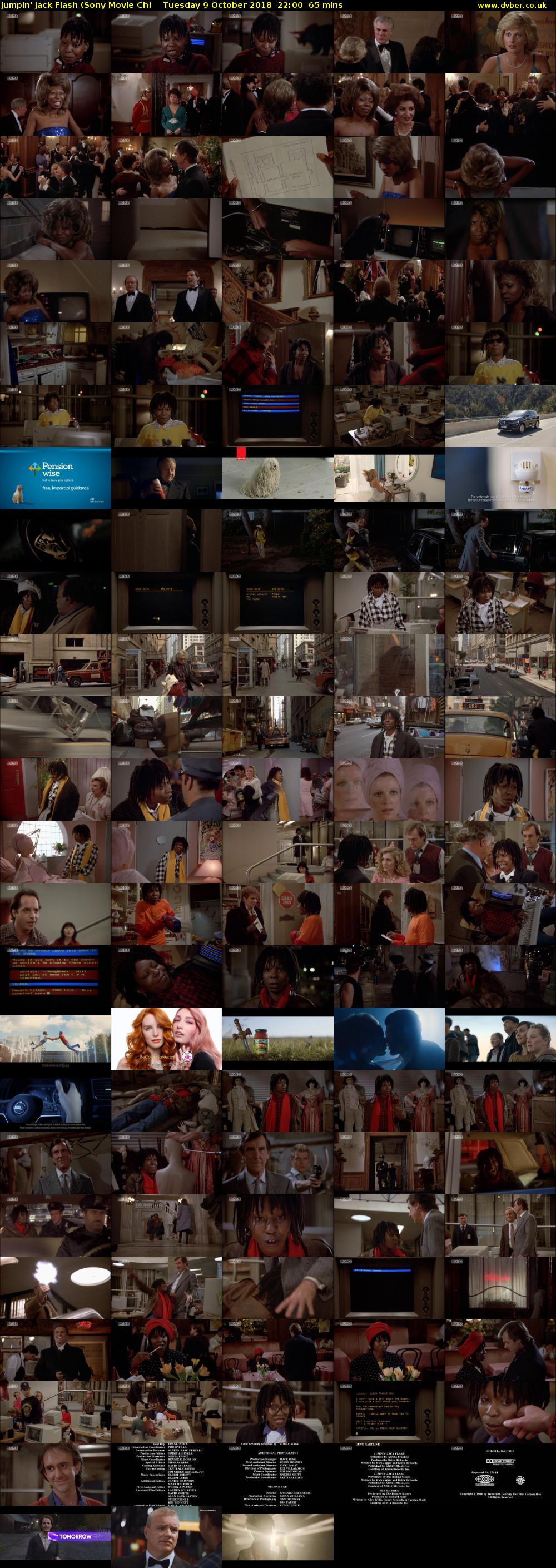 Jumpin' Jack Flash (Sony Movie Ch) Tuesday 9 October 2018 22:00 - 23:05