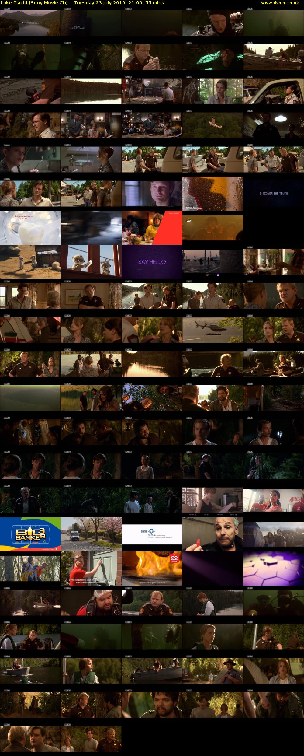 Lake Placid (Sony Movie Ch) Tuesday 23 July 2019 21:00 - 21:55
