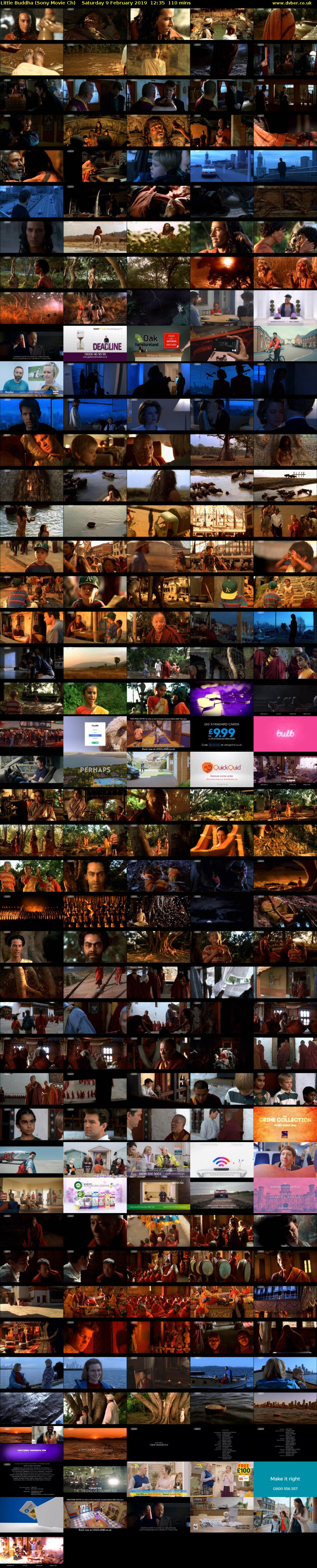 Little Buddha (Sony Movie Ch) Saturday 9 February 2019 12:35 - 14:25