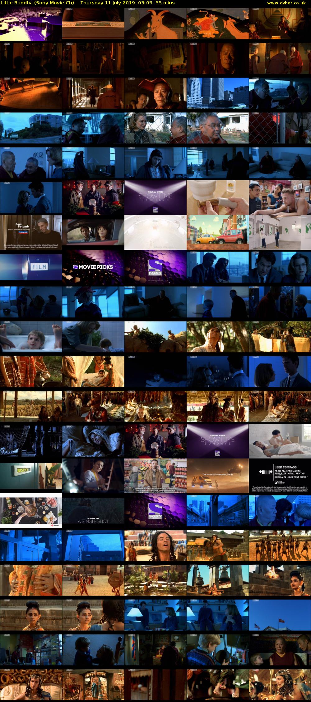 Little Buddha (Sony Movie Ch) Thursday 11 July 2019 03:05 - 04:00