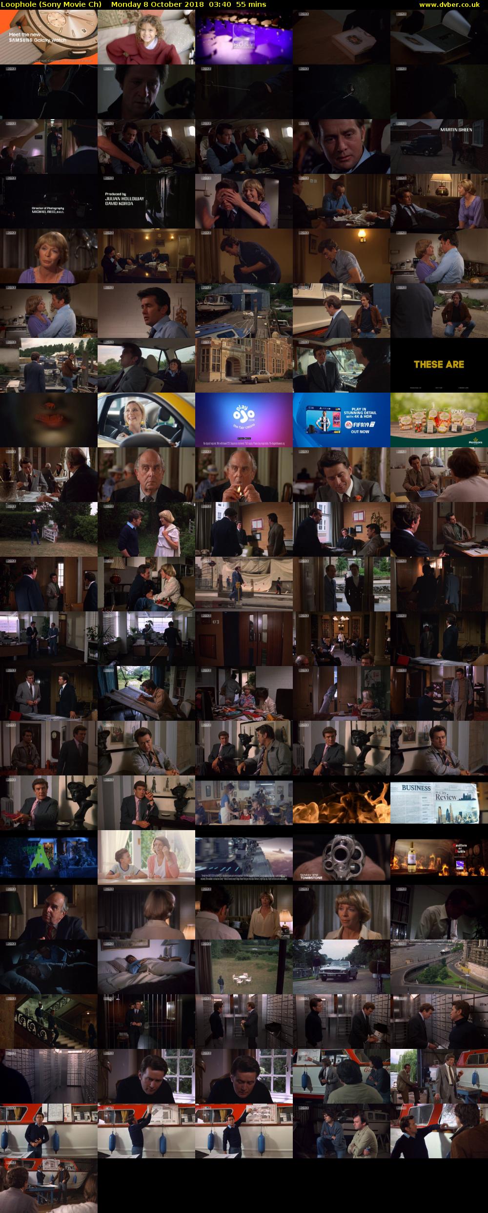 Loophole (Sony Movie Ch) Monday 8 October 2018 03:40 - 04:35