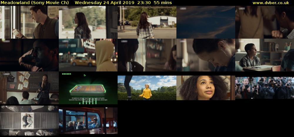 Meadowland (Sony Movie Ch) Wednesday 24 April 2019 23:30 - 00:25