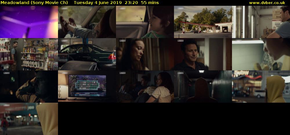 Meadowland (Sony Movie Ch) Tuesday 4 June 2019 23:20 - 00:15