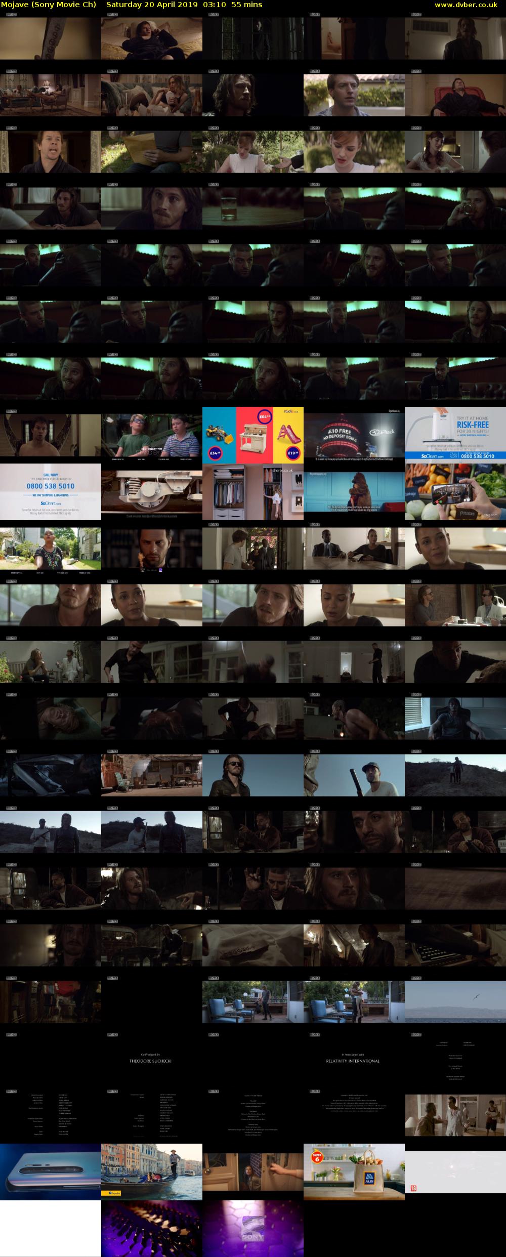 Mojave (Sony Movie Ch) Saturday 20 April 2019 03:10 - 04:05