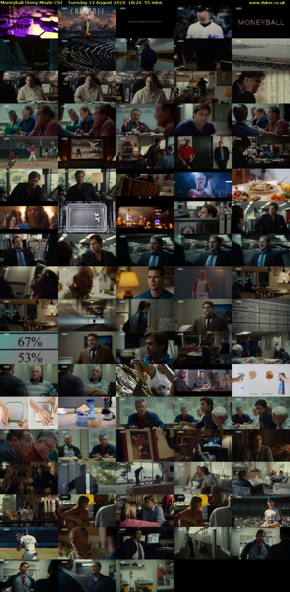 Moneyball (Sony Movie Ch) Tuesday 13 August 2019 18:20 - 19:15